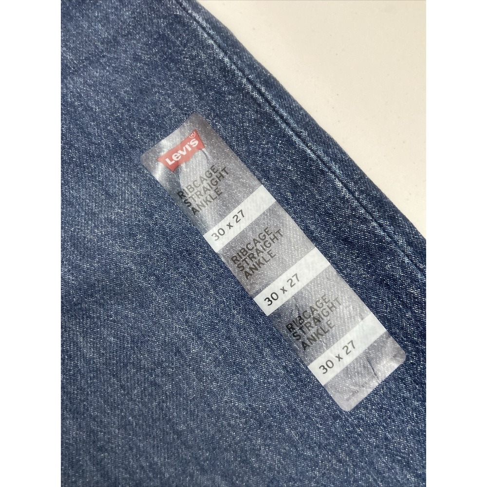 Levi's Women's Jeans Ribcage Straight Ankle 30x27 - Picture 3 of 11